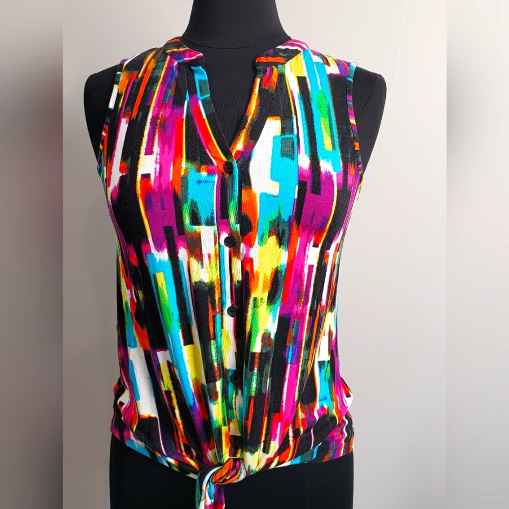 Cable and Gauge Women's sleeveless top | Size S | Neon colors